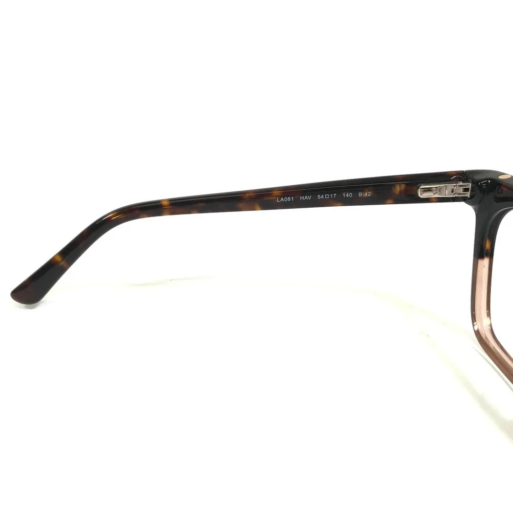 L.A.M.B Eyeglasses Frames LA061 HAV Brown Tortoise Clear Pink Cat Eye 54-17-140